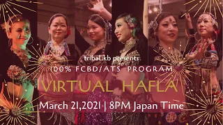 VIRTUAL HAFLA - 100% ATS/FCBD style  - TRIBAL.KB DANCE GROUP