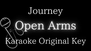 【Karaoke Instrumental】Open Arms / Journey【Original Key】