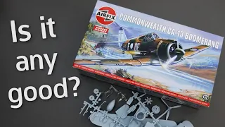 The Boomerang that came back! Airfix CA-13 Boomerang 1/72 Scale Plastic Model Kit - Unboxing Review