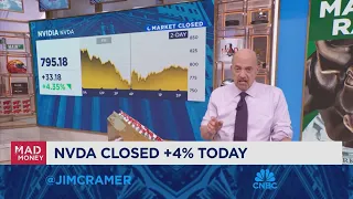 Jim Cramer takes a closer look at today's market rally