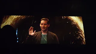 AUDIENCE REACTS TO TOBEY MAGUIRE IN SPIDERMAN NO WAY HOME