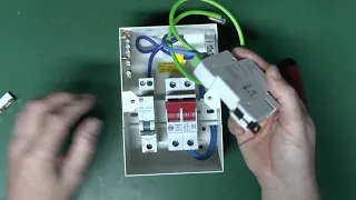 Wylex Mini Consumer Unit, RCBO and SPD