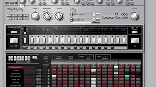 Roland TR-606 VST polyrhythms