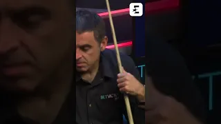 Ronnie O'Sullivan BITES the tip off his cue after English Open elimination! 😤 #Shorts