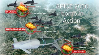 Israeli Spice 2000, Spice 1000. Indian air force use Spice 2000 in balakot air strike.