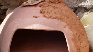 CONSTRUIR UN HORNO DE BARRO.Parte 2."La Fábrica de Pereruela"