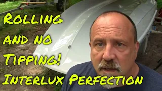 Priming & Rolling NOT Tipping Topside Paint on Hull ! - Boston Whaler 13 Restoration - Part 14