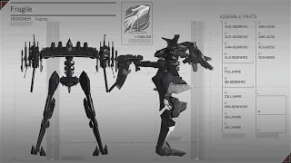 Armored core lore: X Sombrero/Fragile