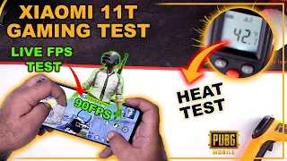 Xiaomi 11T PUBG Test 90Fps PUBG Test, Gameplay,Heating Test, live FPS Gyro Test | Dimensity1200 Pubg