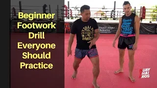 The Basic Muay Thai Footwork Drill that Everyone Should Practice