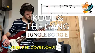 Kool & The Gang - Jungle Boogie (Bass Cover) | Bass TAB Download