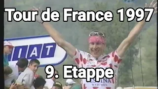 Rennhightlights: Tour de France 1997 9. Etappe: Brochard kommt zurück Ullrich verpasst gelb