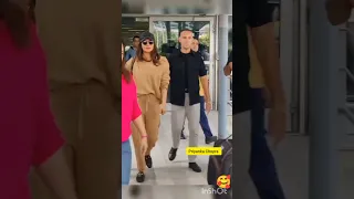 Priyanka Chopra spotted at Airport 🥰😍#priyankachopra #spotted #bollywood #hollywood #viral