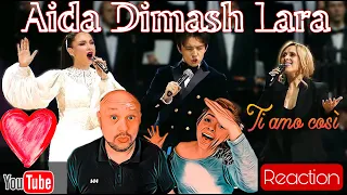 Dimash Qudaibergen, Lara Fabian, Aida Garifullina - Ti amo così - Reaction Italian and Colombian