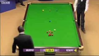 Stephen Hendry hit a maximum 147 break in his World Championship quarter final clash with Shaun Murphy at the Crucible part1