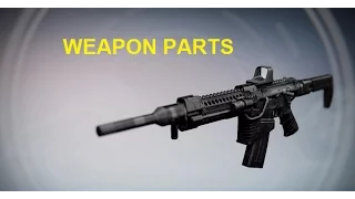 Destiny : Khvostov Parts Loctions