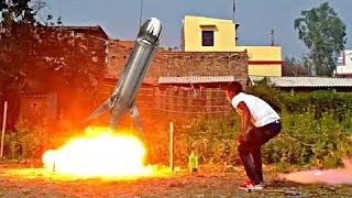 Jet Fuel Barrel Went Nuts 😱 Oxygen + Nitrogen Rocket