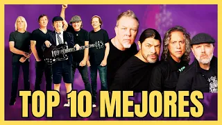 TOP 10 Mejores BANDAS de ROCK de la HISTORIA🎸