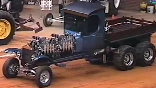 4WD Truck and Modified Tractor Pulling Richmond Coliseum 1991