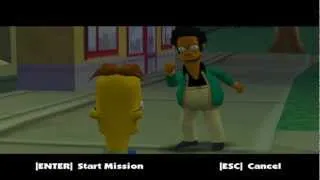 The Simpsons Hit and Run Walkthrough - Level 5 - Bonus Mission - Kinky Frinky [HD]