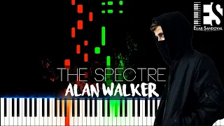 The Spectre - Alan Walker (Piano Tutorial) | Eliab Sandoval