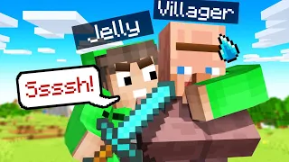 I Kidnapped VILLAGERS To SQUID ISLAND! (Minecraft Survival)