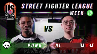 Punk (Luke) vs. NL (Luke) - FT2 - Street Fighter League Pro-US 2022 Week 10