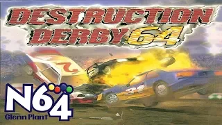 боевые гонки без клоунов Destruction Derby 64 - Nintendo 64  стрим на ачивки