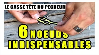 [TUTOS] LES 6 NOEUDS INDISPENSABLES POUR LA PECHE AUX LEURRES