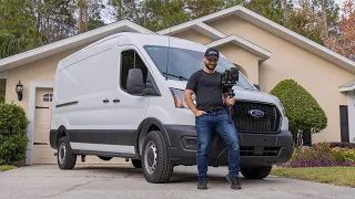 Video Production Van Set Up Guide // Ford Transit //5 TIPS FOR BUYING A VAN