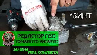 Редуктор ГБО Томасетто Антарктик (супер) | Замена рем. комплекта | Tomasetto Antartic super