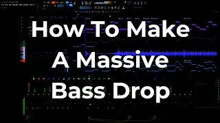 How To Make A Massive Bass Drop [Free FLP + Audio]  |  Как сделать массивный бас дроп в fl studio