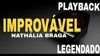 Playback - Improvável Nathália Braga [ Cover Shirley Carvalho ] #ComLegenda