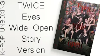 TWICE Eyes Wide Open Story Version (+ Photocard Reveal) | Unboxing