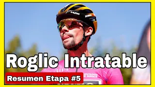 Resumen Etapa 5 🇪🇦 Vuelta a Burgos 2023 ➣ Roglic imbatible en Lagunas de Neila