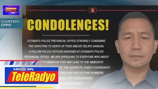 Pulis nasawi sa pananambang sa Cotabato | TELERADYO BALITA (13 April 2023)