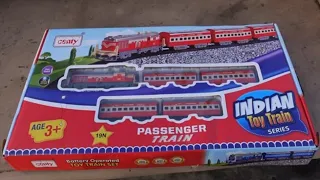 indian toy train -centy toy train passenger set unboxung and review