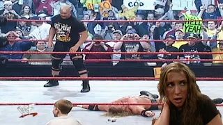 Stone Cold Attacks HHH 1/22/2001