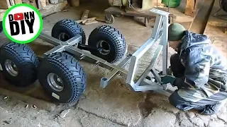 ATV Timber Trailer Assembly Time Lapse