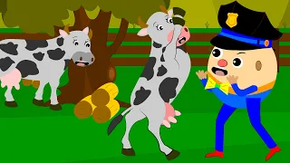 The Farmer In The Dell + Old MacDonald Had A Farm Animal sounds Song Nursery Rhymes - Kids Songs