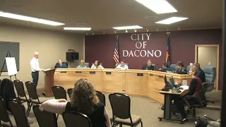 Dacono City Council Mtg. - December 10, 2018