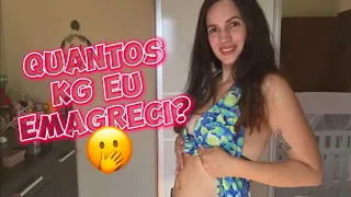 Meu corpo após 2 meses do parto.