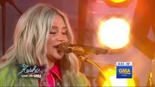 Kesha - Woman (Live) (feat. The Dap-Kings Horns) (Live on Good Morning America 08-09-2017)