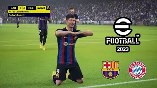 eFootball 2023 - Gameplay -Barcelona vs Bayern| PC