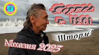 #Абхазия2023 🌴 30 марта❗Выпуск №1261❗ Погода от Серого Волка🌡вчера +13°🌡ночью +5°🐬море +11,5°