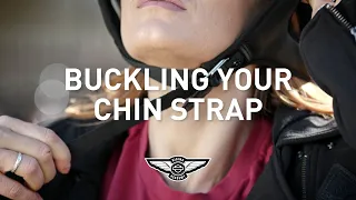 How To Buckle a Motorcycle Helmet Chin Strap | Harley-Davidson Riding Academy