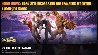 Marvel Strike Force - Changes to Spotlight Raids and Mephisto