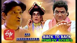 AVS | Back to Back | Comedy Scenes - 5 | ETV Cinema