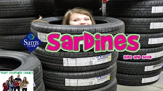 SARDiNES Hide And Seek In Sams Club - Audrey Hid The Best! / That YouTub3 Family Family Channel