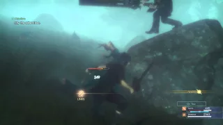 Final Fantasy XV Episode Duscae Forest Fight